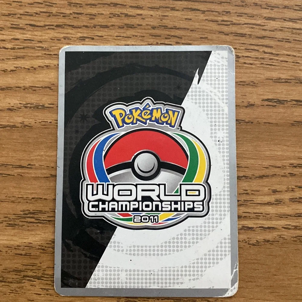Pokemon World Championships 2011 ENERGY card - David Cohen in bottom right